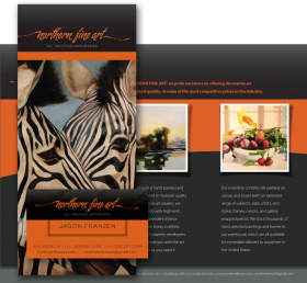 Tri-fold brochure & business card